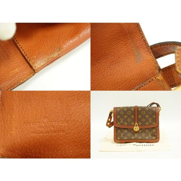 Louis Vuitton Sac Vendome Monogram Shoulder Bag Handbag Brown - Picture 9 of 9